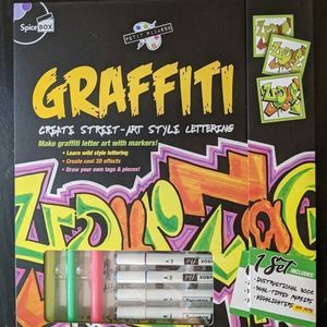 Graffiti Art Kit - Spice Box Petit Picasso - Create Street Art Style Lettering